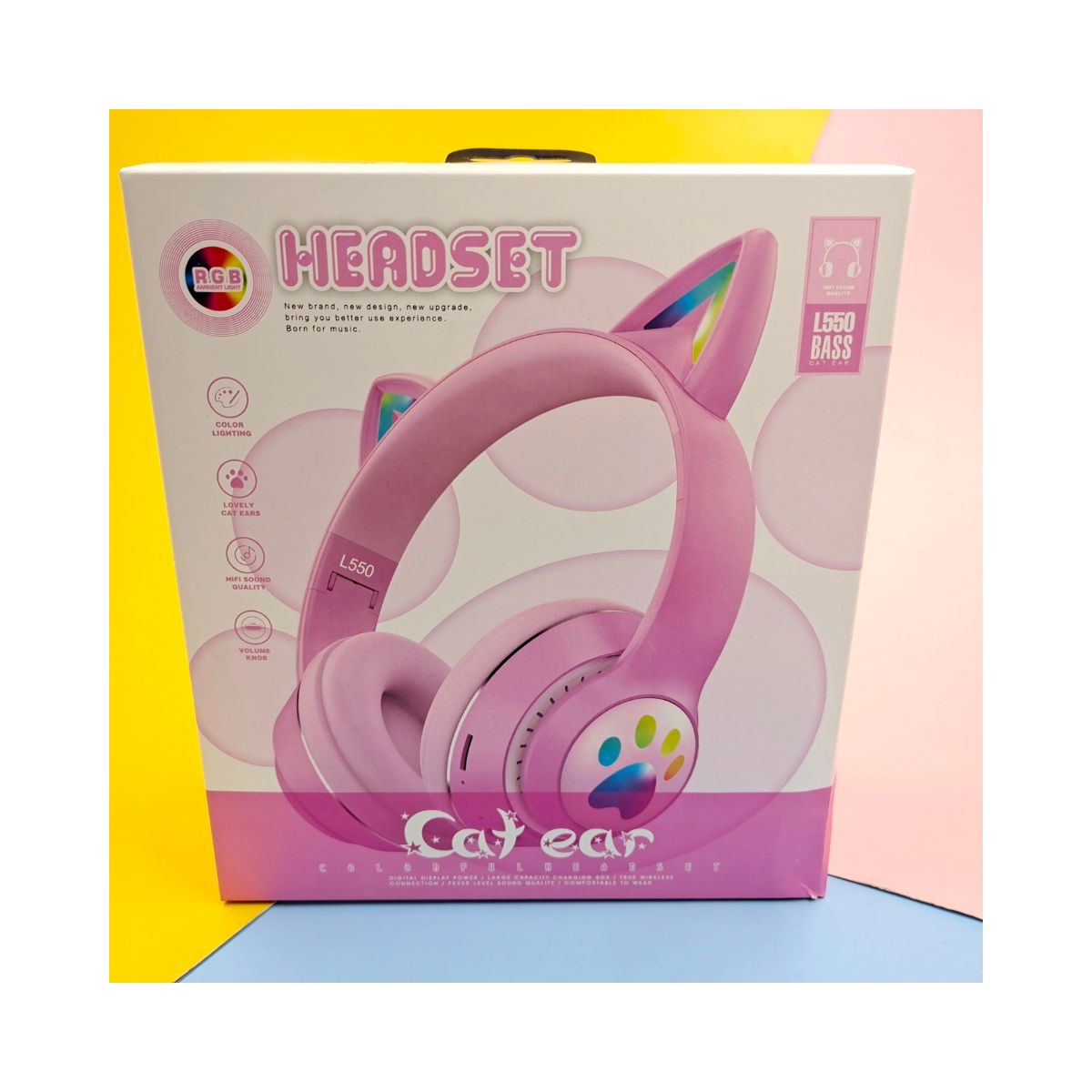 Auriculares Inalambricos De Gatito