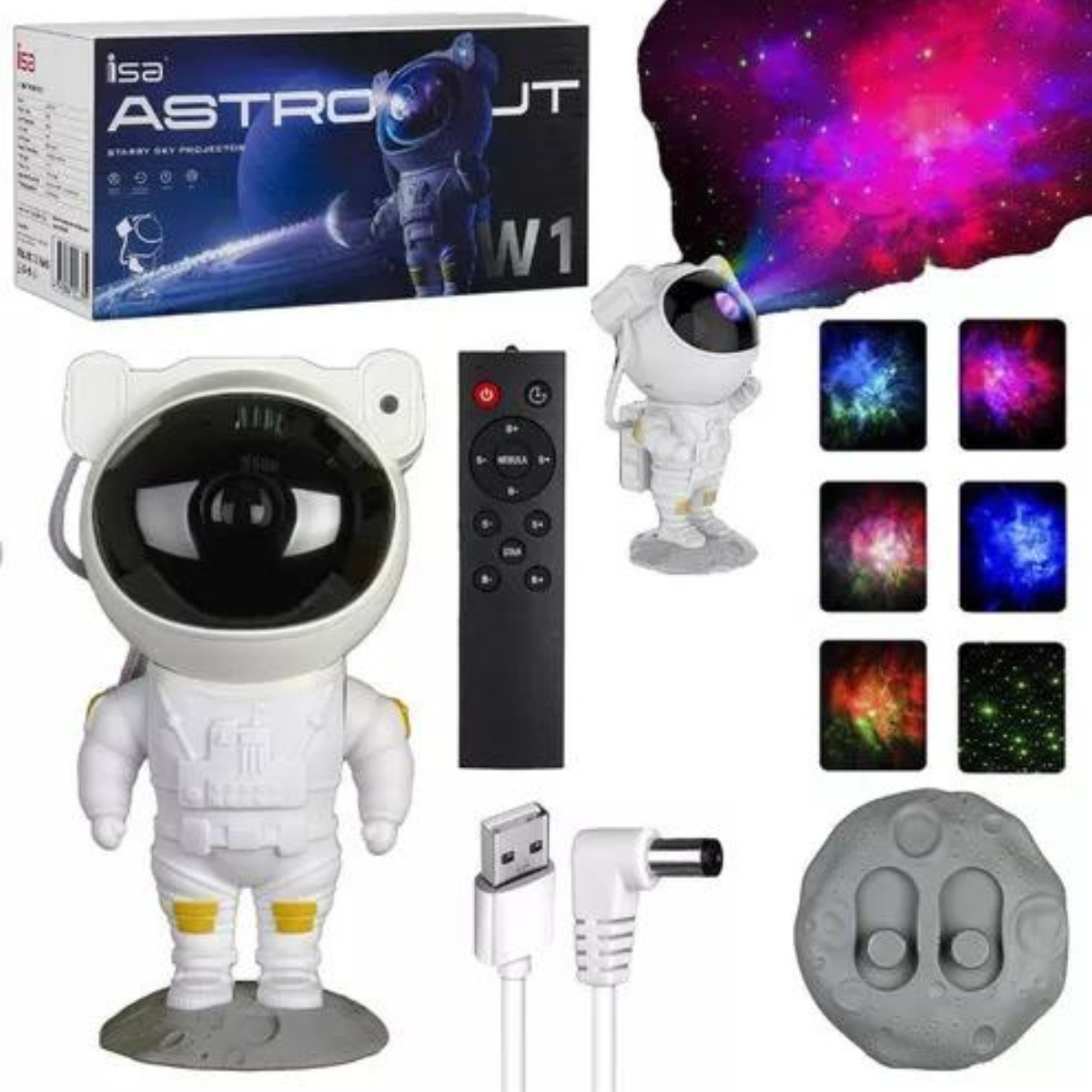 Proyector Holograma con forma de Astronauta