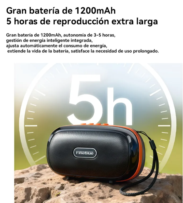 Parlante Bluetooth  Portátil Inalámbrico Potente