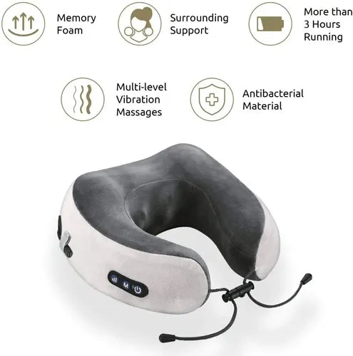 Masajeador Almohada Cervical Recargable