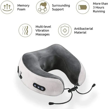Masajeador Almohada Cervical Recargable