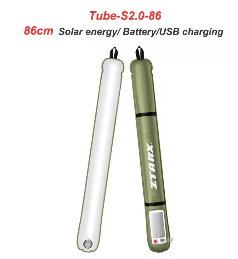 Tubo de luz LED inflable Solar