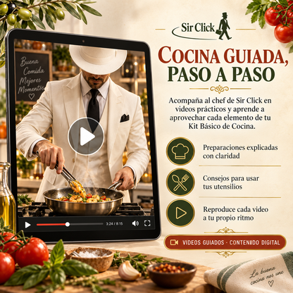 Kit Base para cocinar Box Emotion By Sir Click