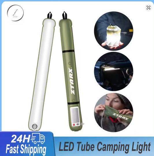 Tubo de luz LED inflable Solar